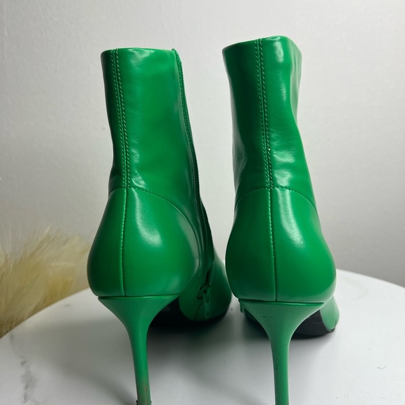 Jeffrey Campbell Green Ankle booties : leather only worn once ‘! - Picture 2 of 3